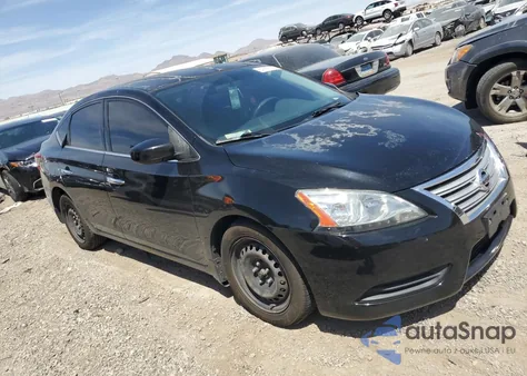 2015 Nissan Sentra S from USA, damaged, VIN 3N1AB7AP7FY350259